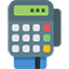 Cartão bancário no ato de entrega